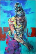 XIV / 008 - Acryl auf Leinwand - 70 x 50 cm