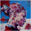 KOPF XIV / 003 - Acryl auf Leinwand - 50 x 50 cm