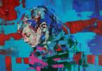 O.T. - Acryl auf Leinwand - 50 x 70 cm