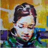 XVII - 001 - ACRYL AUF LEINWAND - 30 x 30 CM 2018